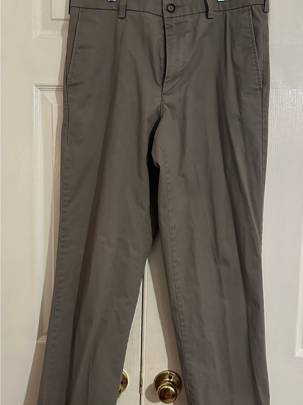 Dockers Men's 32X32 Gray Classic Straight Fit